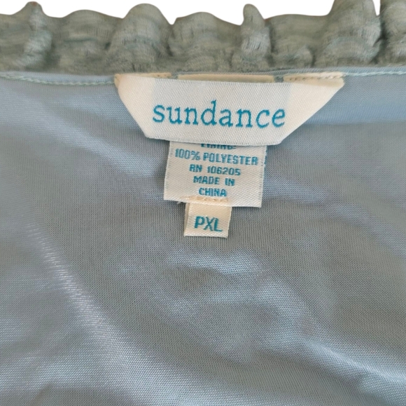 Sundance Willow Spa Lace Long Sleeve Modest Round Neck Maxi Dress Size P XL - Picture 3 of 14